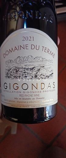 Rhône-dalen Gigondas Domaine Terme 2021