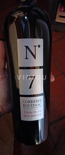 Languedoque Corbières-Boutenac Terroir de Rocbrune N°7 Não Sazonado