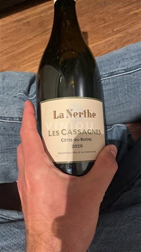 Vallée du Rhône Côtes-du-rhône La Nerthe Les Cassagnes 2020