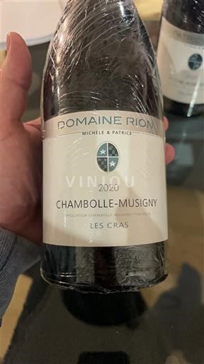 Borgoña Chambolle-Musigny Premier Cru Domaine Rion Les Cras 2020