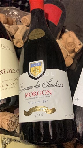 Beaujolais Morgon Domaine Des Souchons Côte du Py 2016