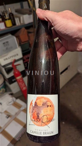 Vinos Orange sec Lune Rousse Domaine Camille Braun 2022 Francia Alsacia Gewurztraminer AOC
