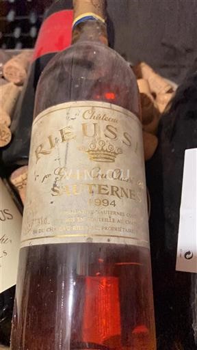 Bordeaux Sauternes Premier Cru Château Rieussec 1994
