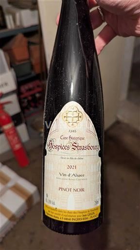 Alsasko Rulandské modré Cave Historique des Hospices de Strasbourg Elevé en fûts de Chêne 2021