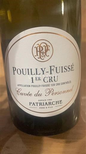 Burgund Nicht spezifiziert Premier Cru Patriarche du Personnel 2023