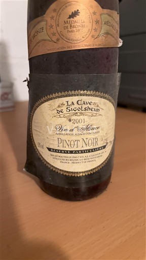 Alsace La Cave de Sigolsheim Réserve Particulière 2001
