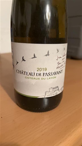 Loiredalen Coteaux-du-Layon Château Passavant 2019