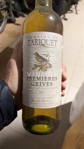 Jihozápad Côtes de Gascogne Domaine Tariquet Premières Grives 2017