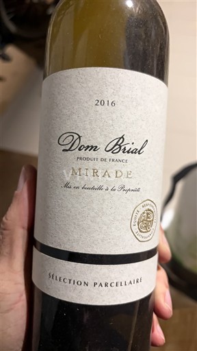 Roussillon Côtes-du-Roussillon Dom Brial Mirade 2016