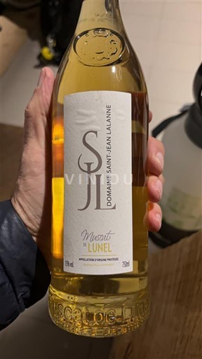 Languedoque Muscat de Lunel Domaine Saint Jean La Laune Não Sazonado