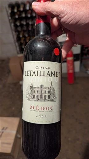 Bordeaux Médoc Château Letaillanet 2009