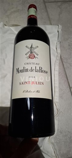 Bordeaux Saint-Julien Château Moulin de la Rose 2018