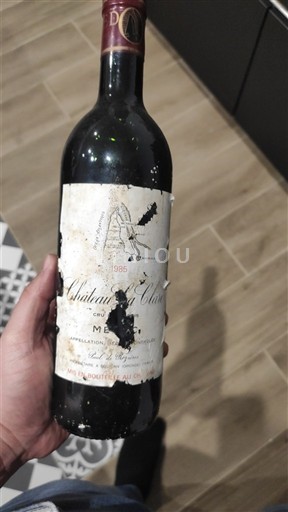 Bordeaux Médoc Château La Clare 1985