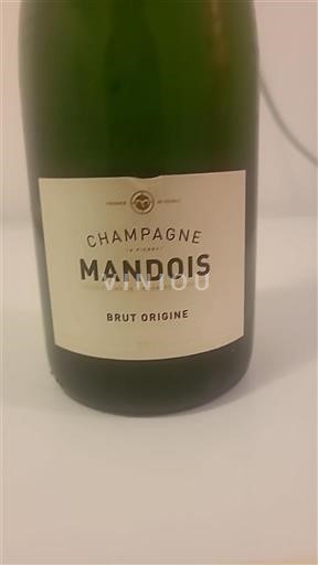 Champagne Sâm-panh Champagne Mandois Brut Origine Không niên vụ