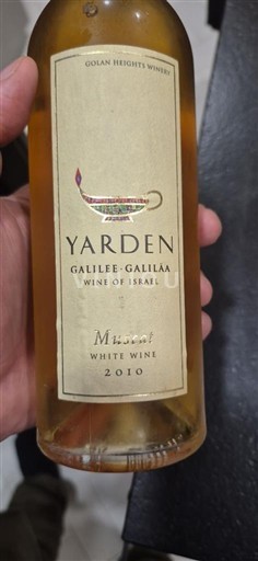 Galilê Galilee Golan Heights Winery Yarden Mtsweet 2010