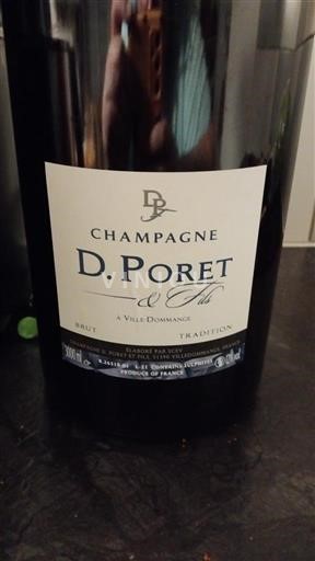 Šampanja Šampanjec D. Poret & Fils Tradition Neleten.