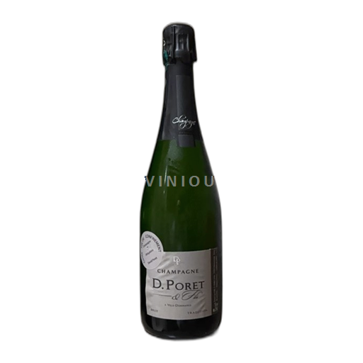 Rượu vang sủi bọt Blanc brut Tradition D. Poret & Fils Non millésimé Pháp Champagne Sâm-panh AOC