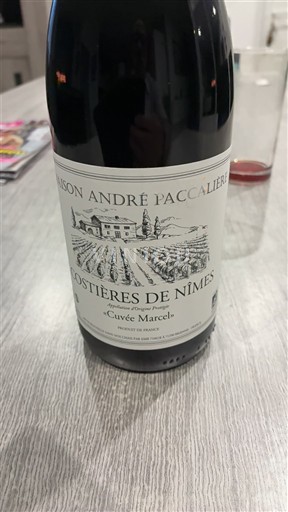 Vale do Ródano Costières de Nîmes Maison André Paccalier Marcel Não Sazonado