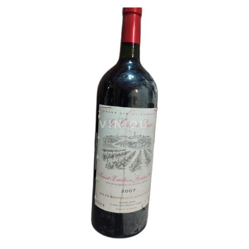 Bordéus Saint-Émilion Grand Cru Le Clos de Pagus 2007
