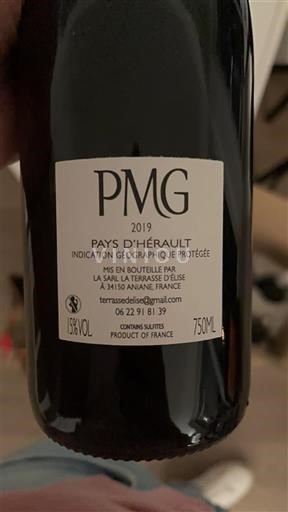 Languedoc Ospecificerad La Terrasse Elise PMG 2019