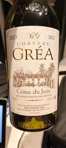 Jura Côtes-du-jura Château Gréa 2023