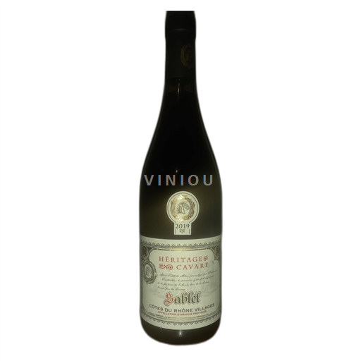 Rhônedalen Côtes-du-Rhône-Villages Héritage Cavare Sablet 2019