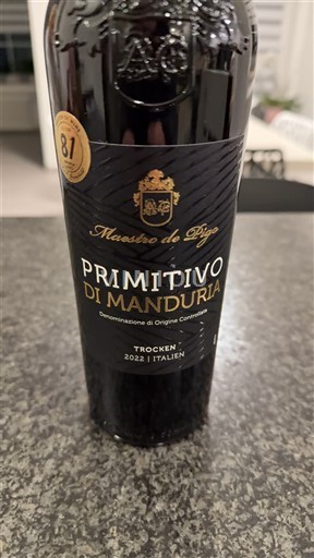 Pouilles Primitivo di Manduria Maestro de Bizo 2022