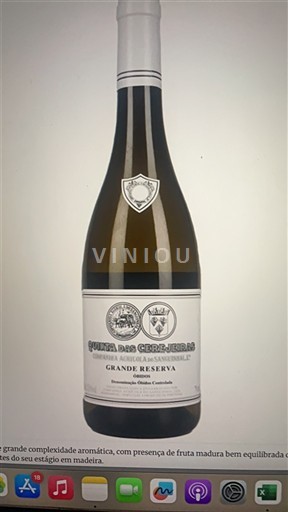 Viner Blanc sec Grande Reserva Quinta das Cerejeiras 2023 Portugal Portugal Óbidos DOC