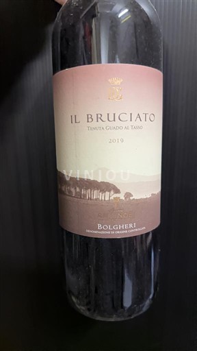 Toscana Bolgheri Tenuta Guado al Tasso Il Bruciato 2019