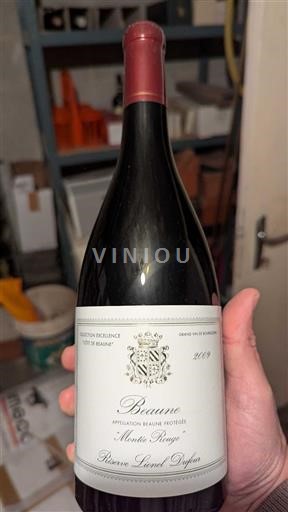 Burgundsko Beaune Réserve Lionel Dufour Montée Rouge 2009