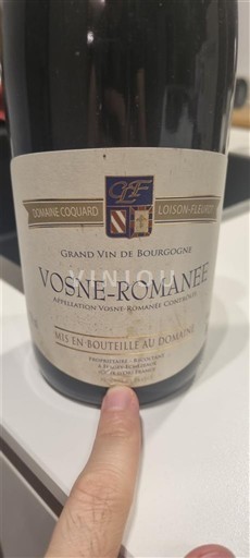 Borgoña Vosne-romanée Domaine Coquard Loison Fleurot 2014
