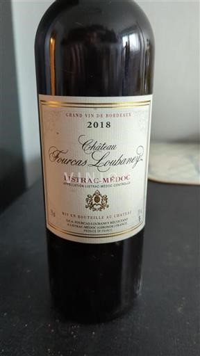 Bordeaux Listrac-Médoc Château Fourcas Loubaney 2018