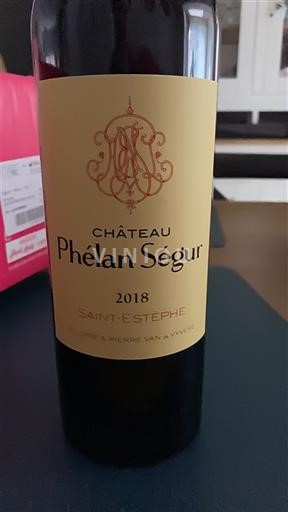Burdeos Saint-Estèphe Château Phélan Ségur 2018