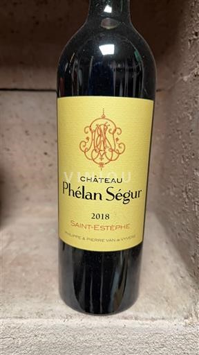 Bordeaux Saint-Estèphe Château Phélan Ségur 2018