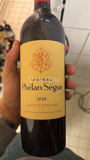 Bordeaux Saint-Estèphe Château Phélan Ségur 2018