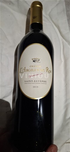 Burdeos Saint-Estèphe Château L'Argilus du Roi Harmonie 2019