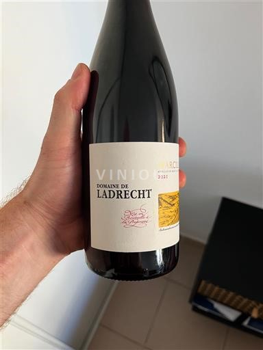 Viner Rouge sec Marcel Domaine Ladrecht 2021 Frankrike Alperna och Rhône-länderna Coteaux de l'Ardèche IGP