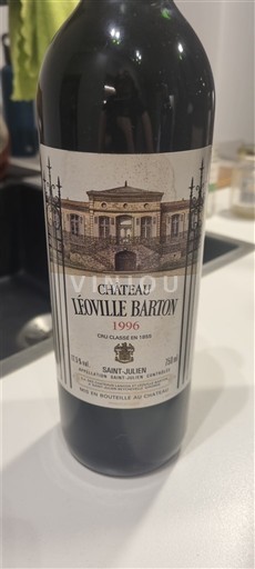 Bordeaux Saint-Julien Grand Cru Château Léoville Barton 1996