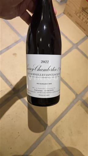 Burgundija Gevrey-chambertin Frédéric Esmonin Les Boutières Saint-Jacques 2022
