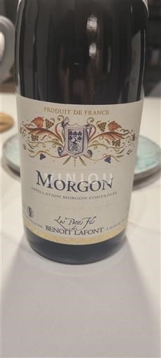 Beaujolais Morgon Benoît Lafont Les Petits Fils 2021