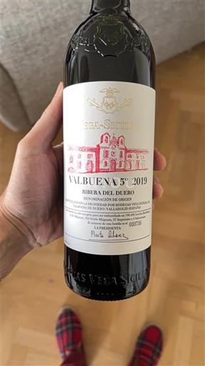 Castilien og León Ribera del Duero Vega Sicilia Valbuena 5º 2019