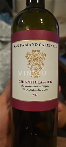 Toscana Chianti Classico San Fabiano Calcinaia 2021