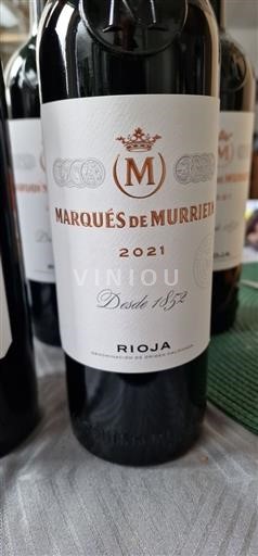 La Rioja Rioja Marqués de Murrieta Reserva 2021