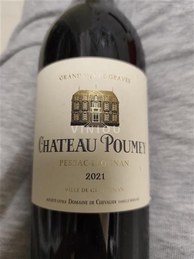 Bordeaux Pessac-Léognan Château Poumey 2021