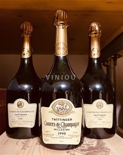 Champagne Sâm-panh Taittinger Comtes de Champagne 1990