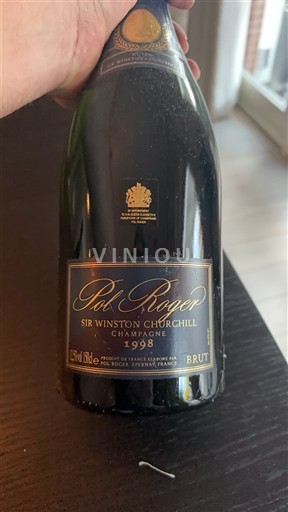 Champagne Champagner Pol Roger Sir Winston Churchill 1998