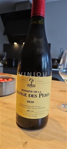 Languedoc y Rosellón Hérault Domaine La Grange des Pères 2020