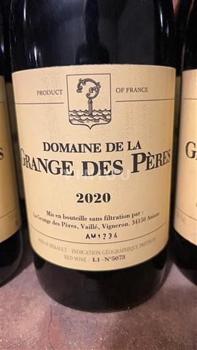 Languedoc și Roussillon Hérault Domaine La Grange des Pères 2020