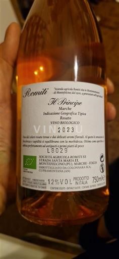 Marche Romiti Il Principe rosato 2023