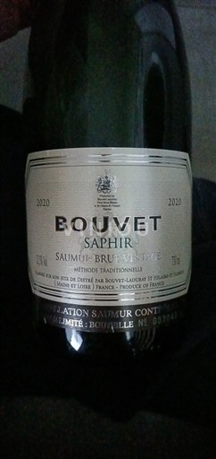 Vallée de la Loire Saumur Bouvet Saphir 2020